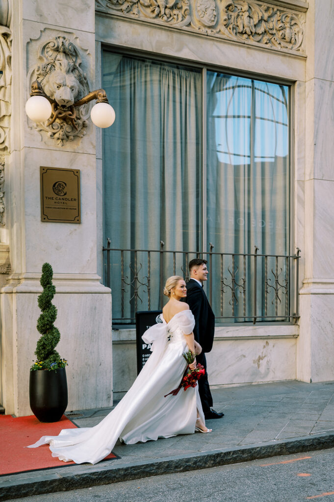 Daria Orlova Photography, Editorial Wedding Photographer in Atlanta, Candler Hotel Wedding