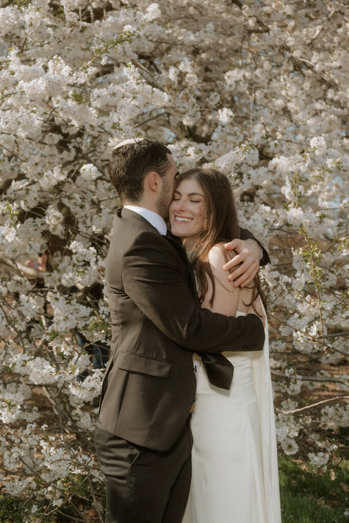 Engagement portraits at Cherry Hill Central Park Manhattan